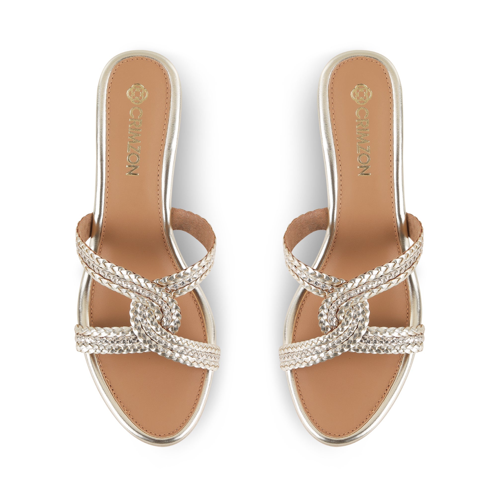 JESSICA- GOLD WEDGES