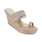 SUHANA- EMBELLISHED WEDGES