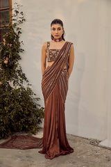Dusk Saree Set