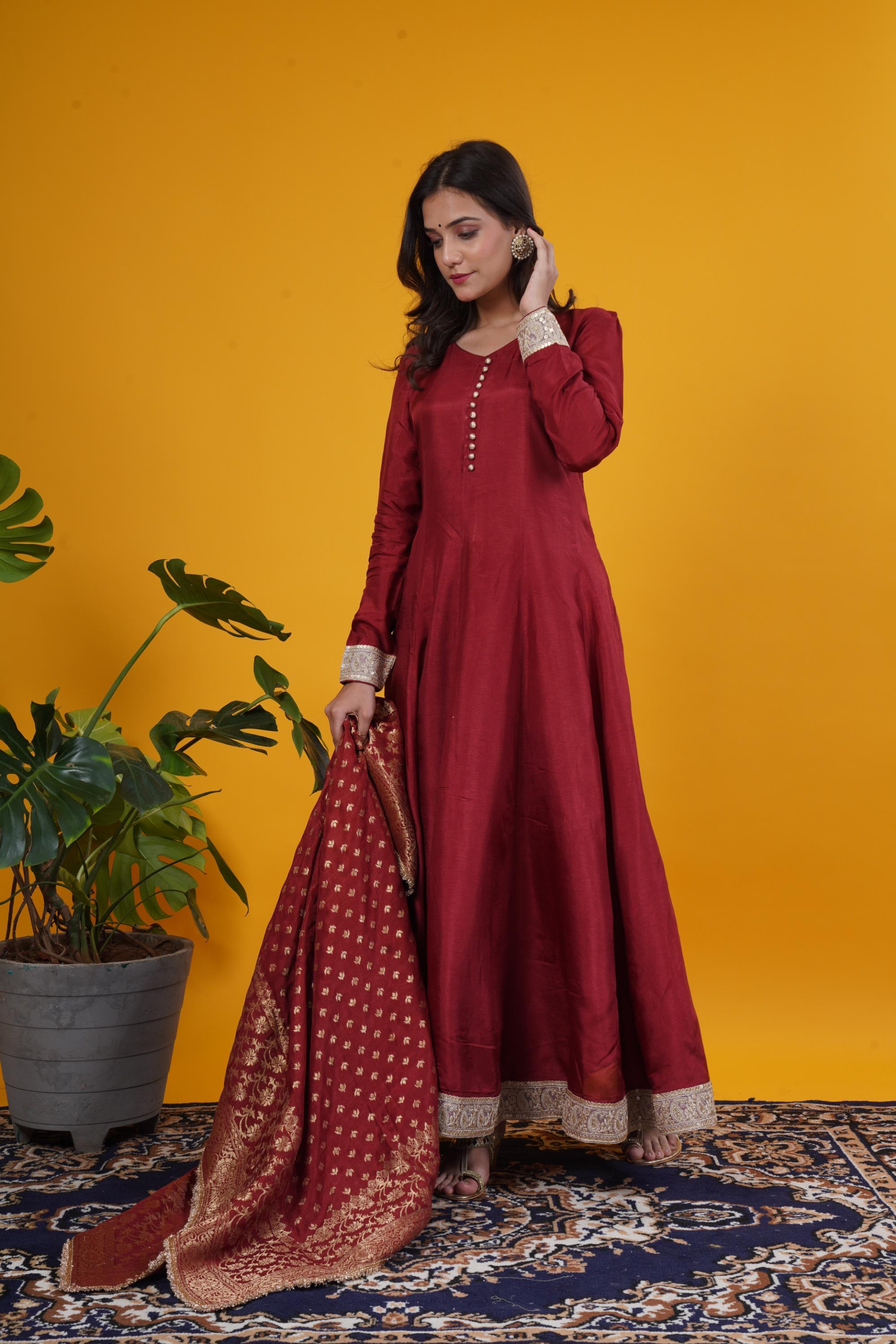 Anarkali Suit Set