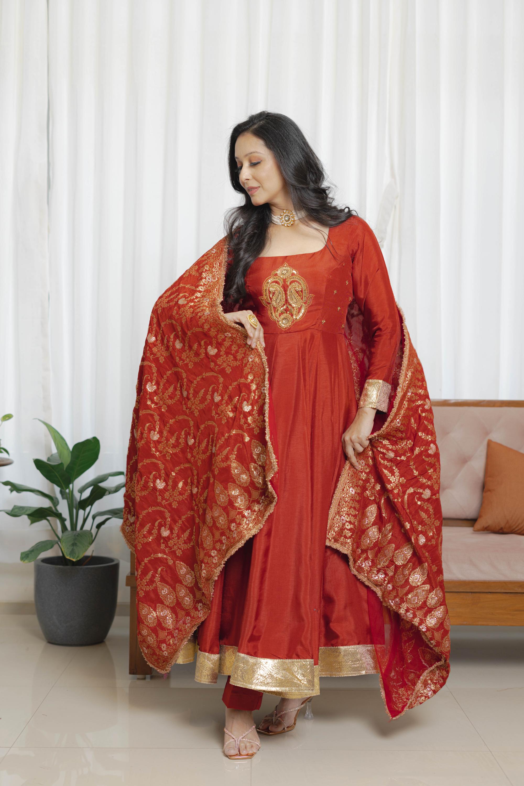 Anarkali Suit Set