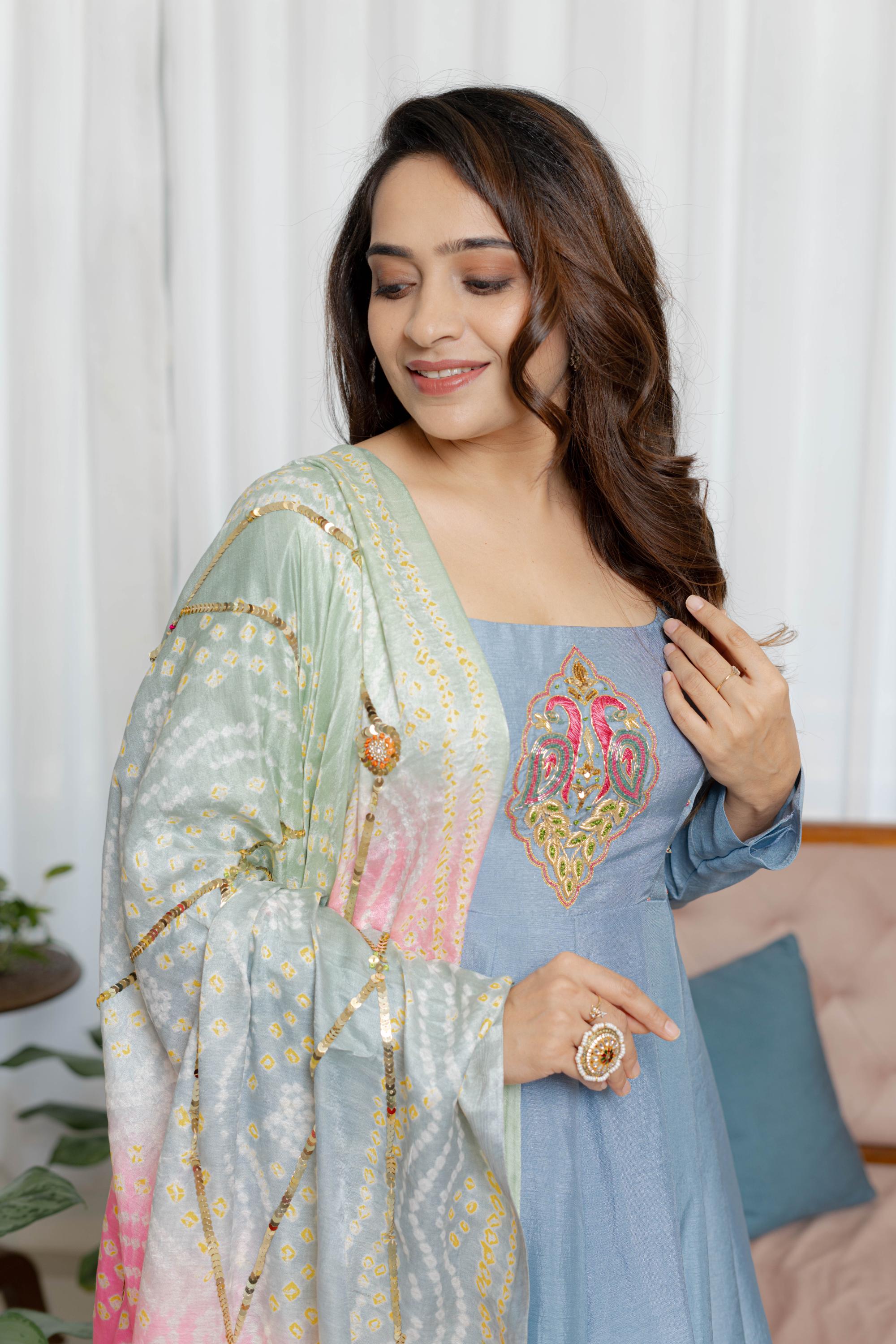 Anarkali Suit Set
