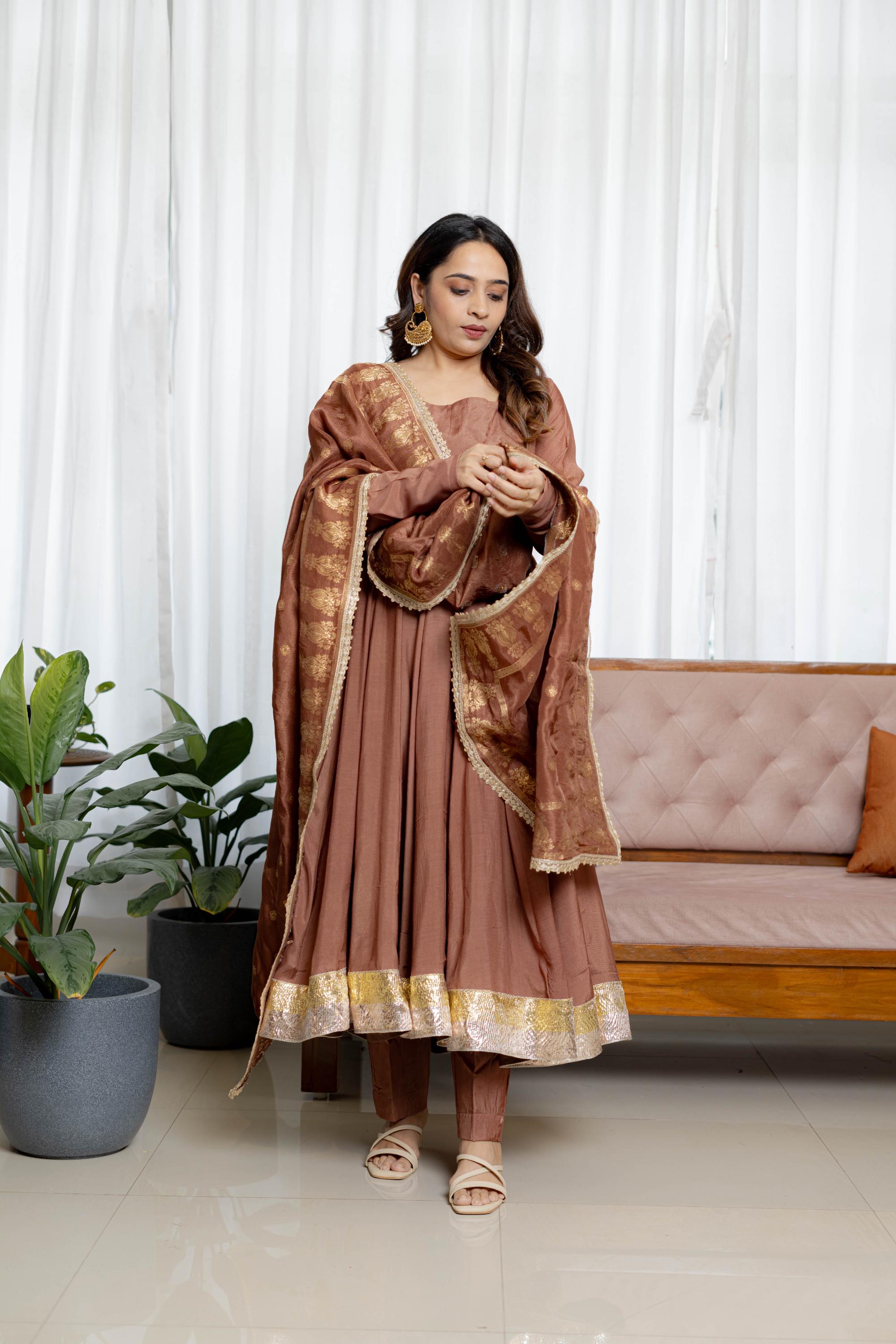 Anarkali Suit Set