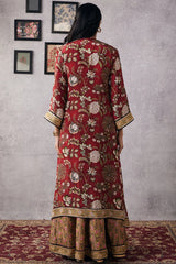MEHR EMBROIDERED LEHENGA SET WITH JACKET
