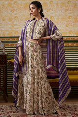 MEHR CO-ORD SET WITH CAPE