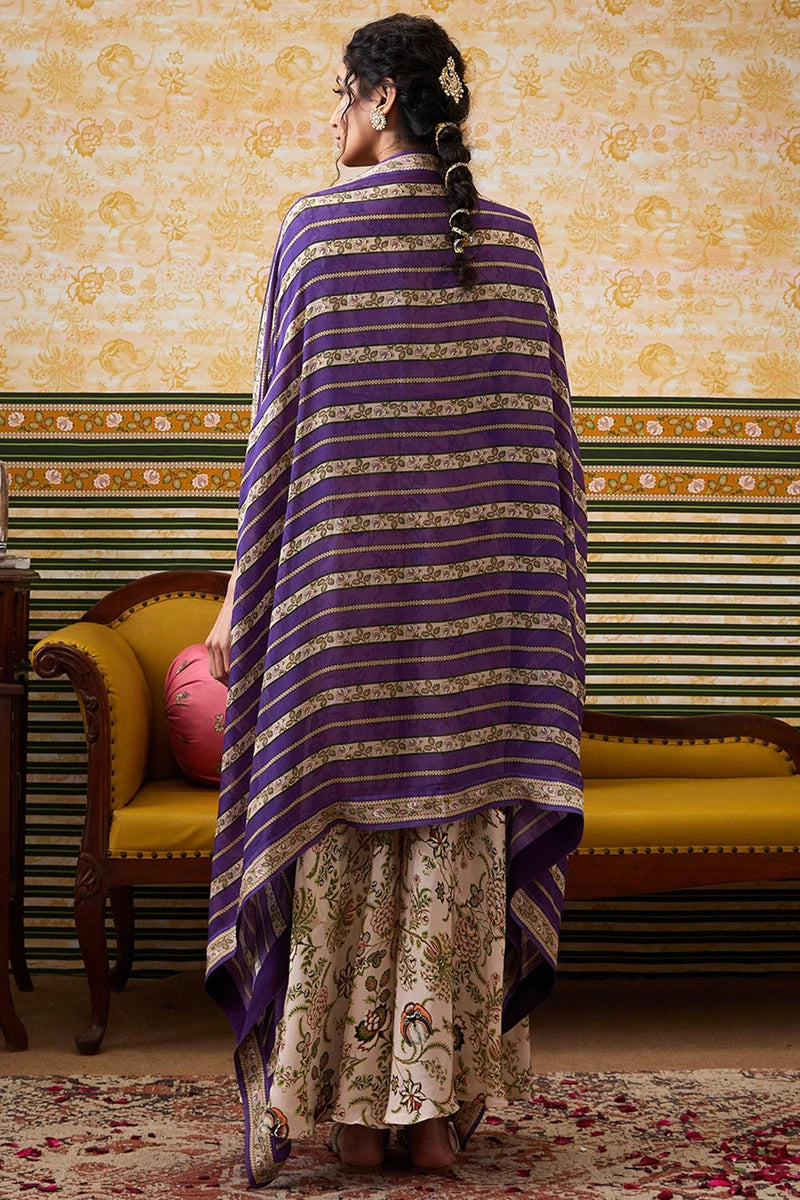 MEHR CO-ORD SET WITH CAPE