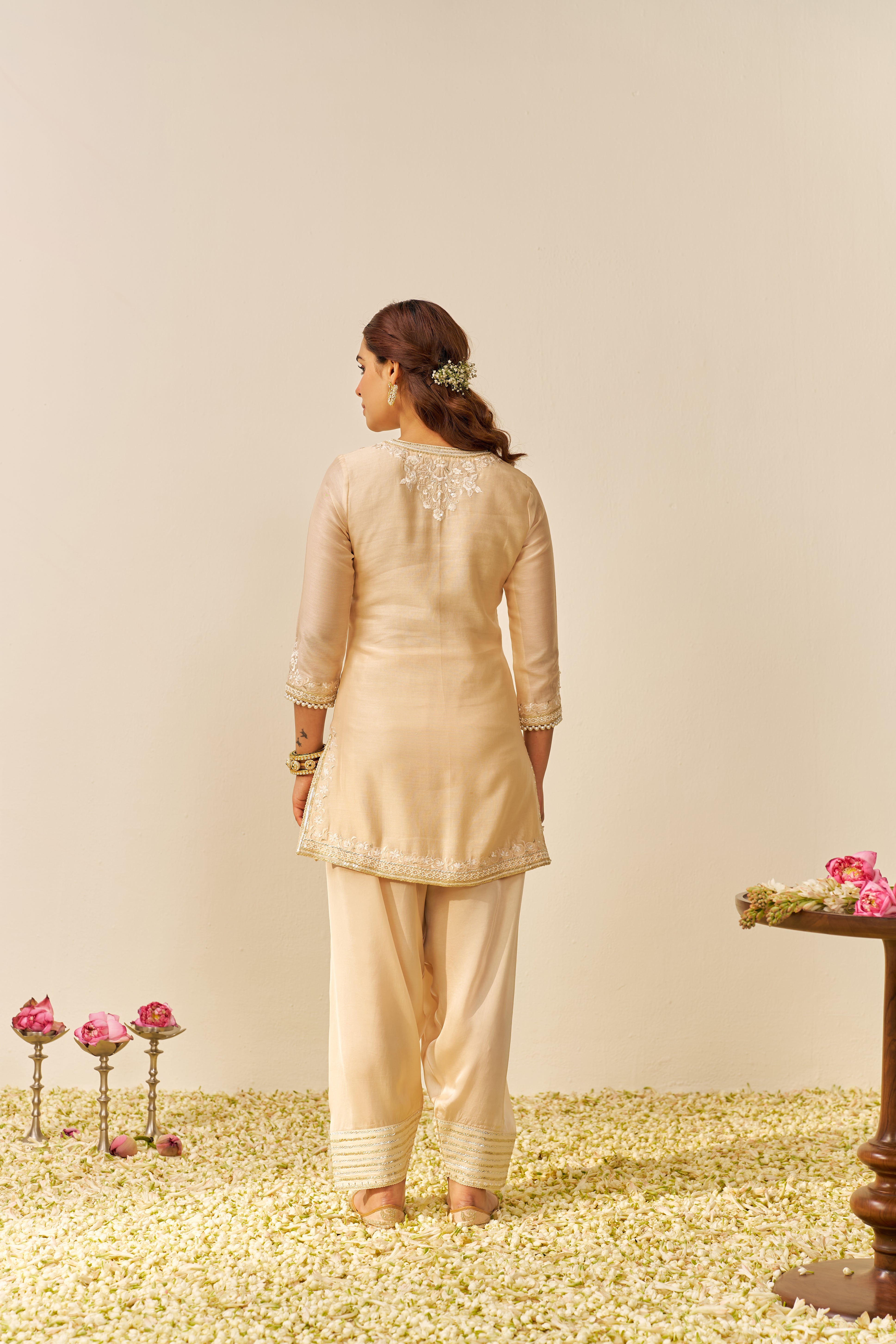 HANIYA - SHORT KURTA WITH SALWAR