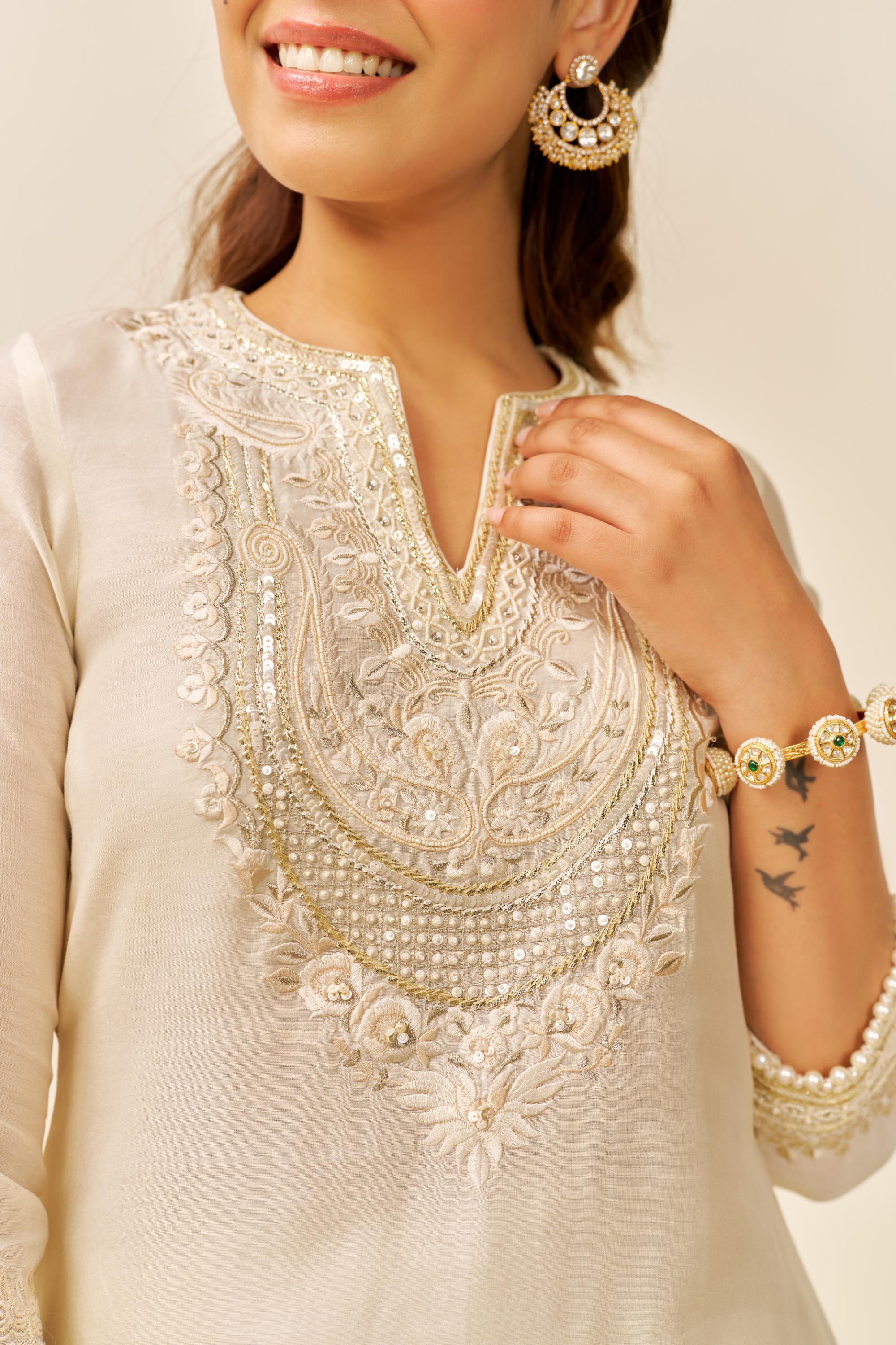 SARA - SHORT KURTA WITH SALWAR