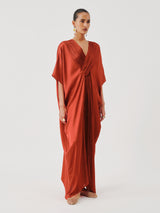 Regal Kaftan in Rust