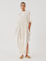 White Coral Dress