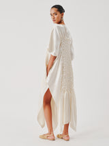White Coral Dress