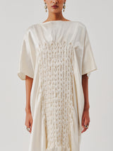 White Coral Dress