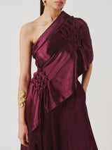 Pisa Top in Burgundy