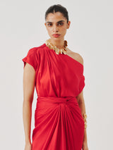 Renaissace Blouse in Red