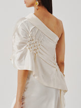 Pisa Top in Ivory