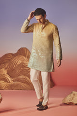 Sitarah - Silk Embroidery Kurta Set