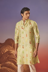 Cocktail Hour - Silk Kurta