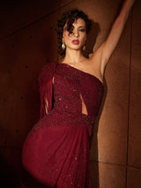 Quasar Sari Gown