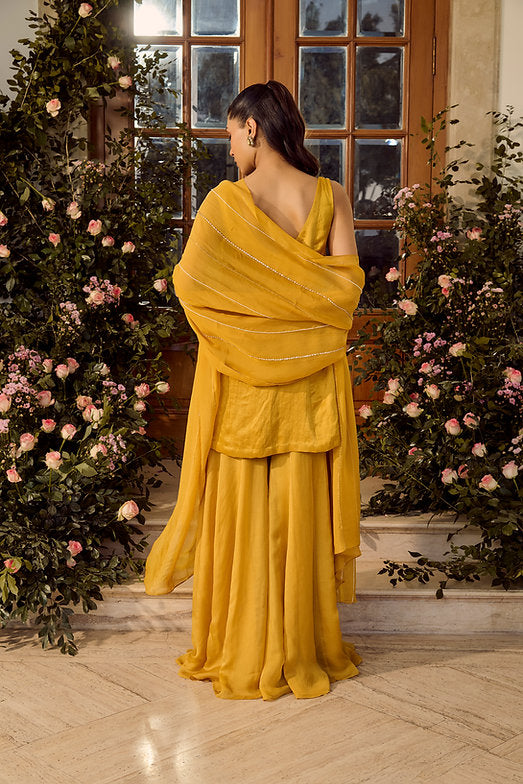 Marigold Sharara Set