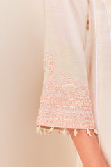 ARSHIYA - DAISY IVORY WITH PINK CHOGA WITH SALWAR