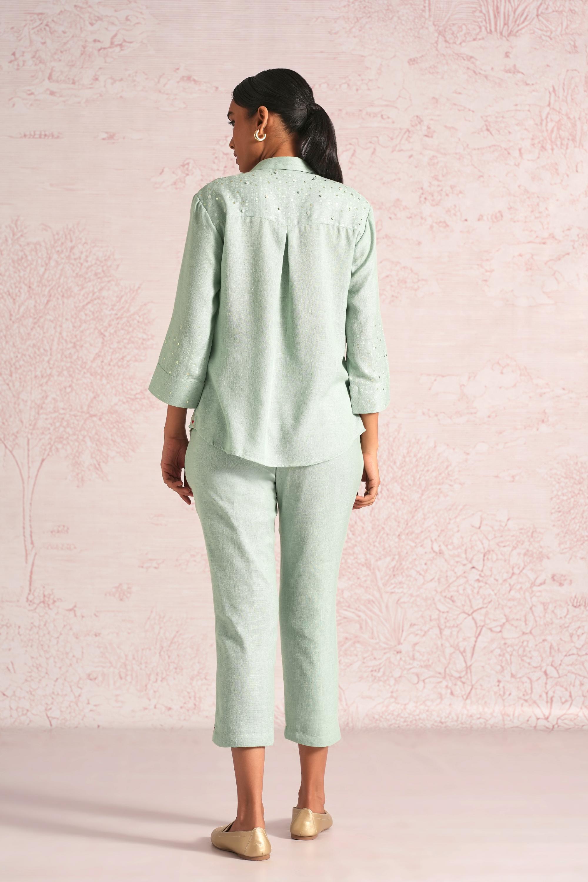 Shimmer Strings Shirt Co-ord