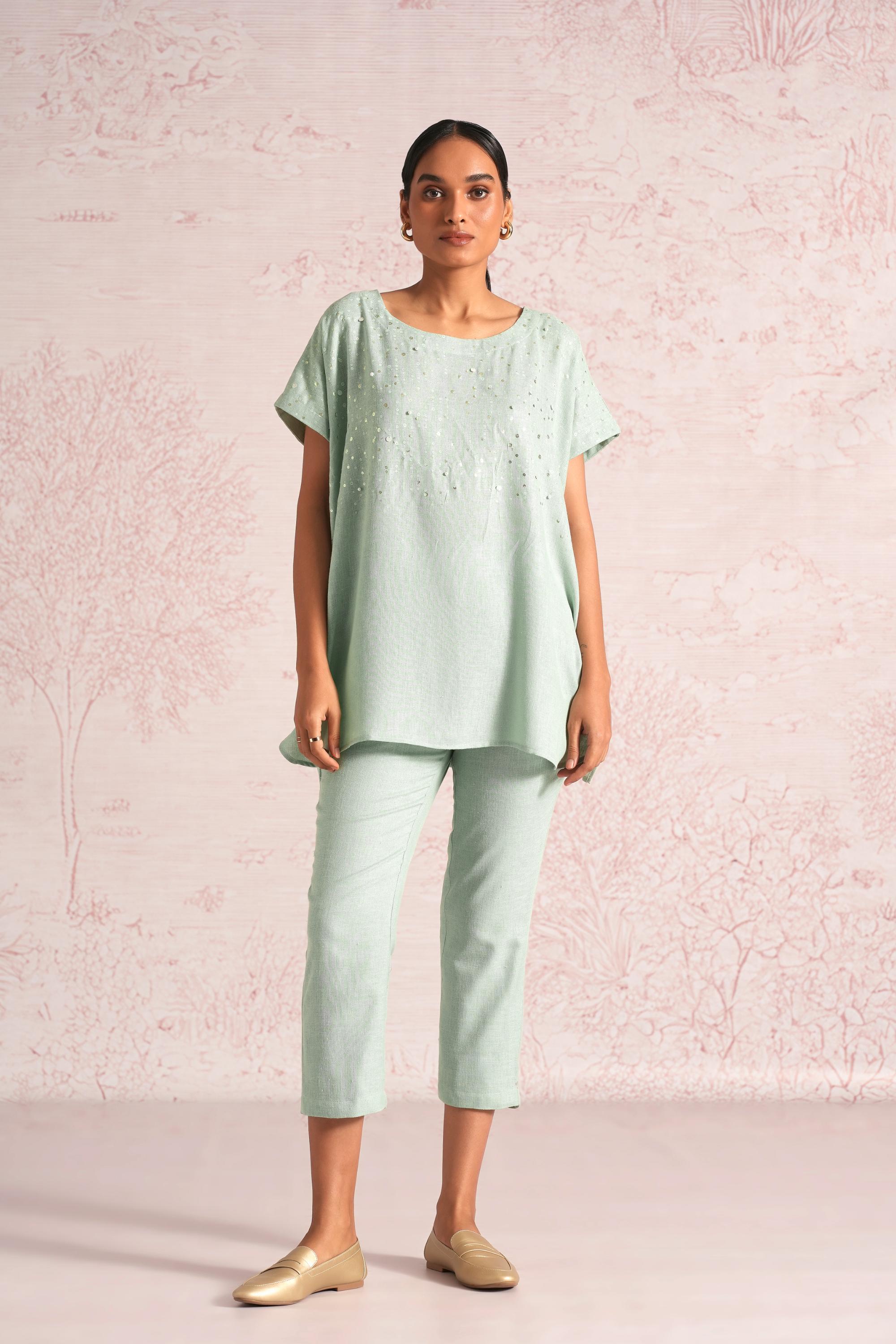 Shimmer Strings Square Co-ord