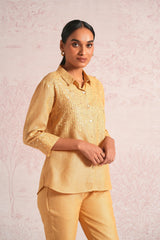 Shimmer Strings Shirt Co-ord