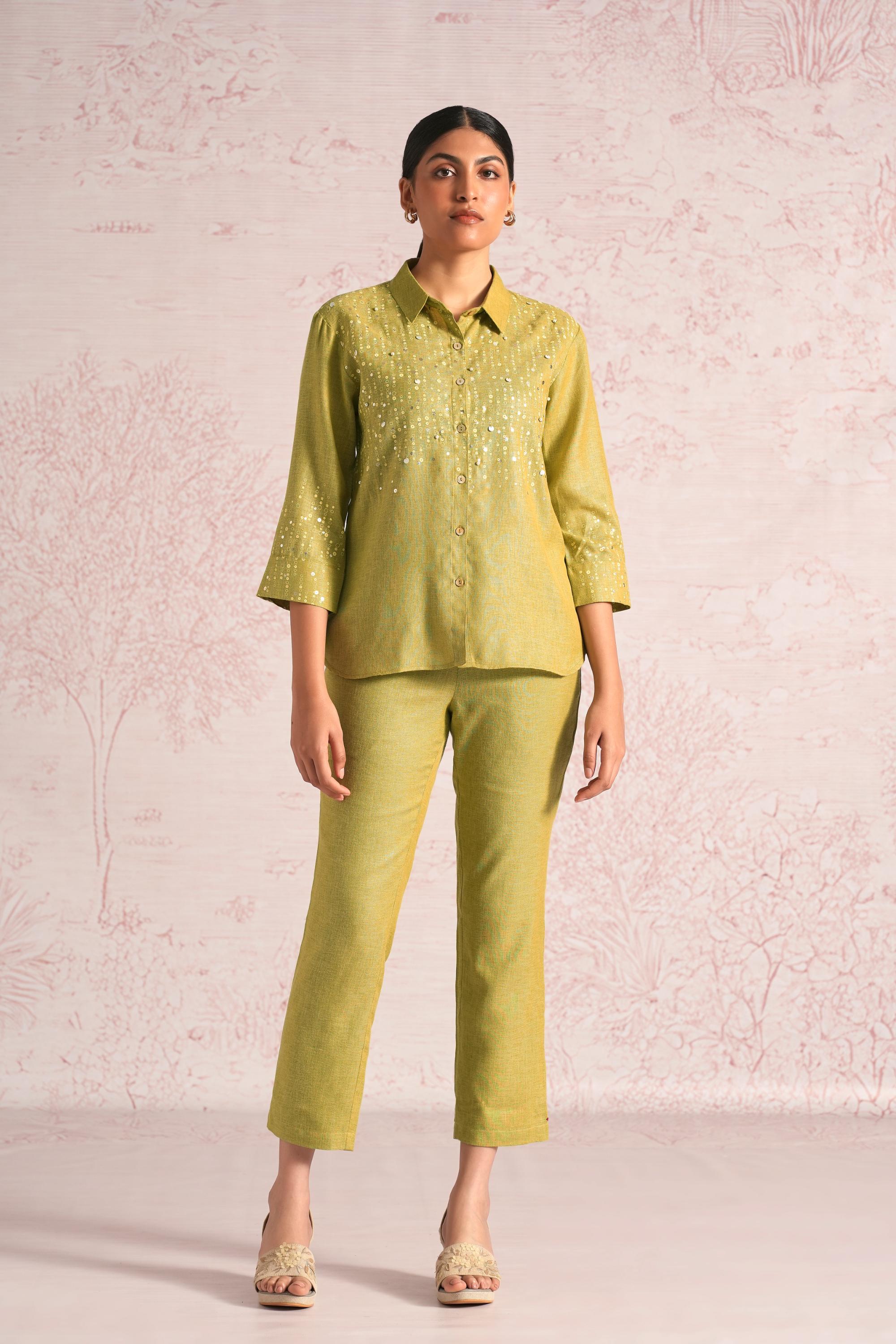 Shimmer Strings Shirt Co-ord