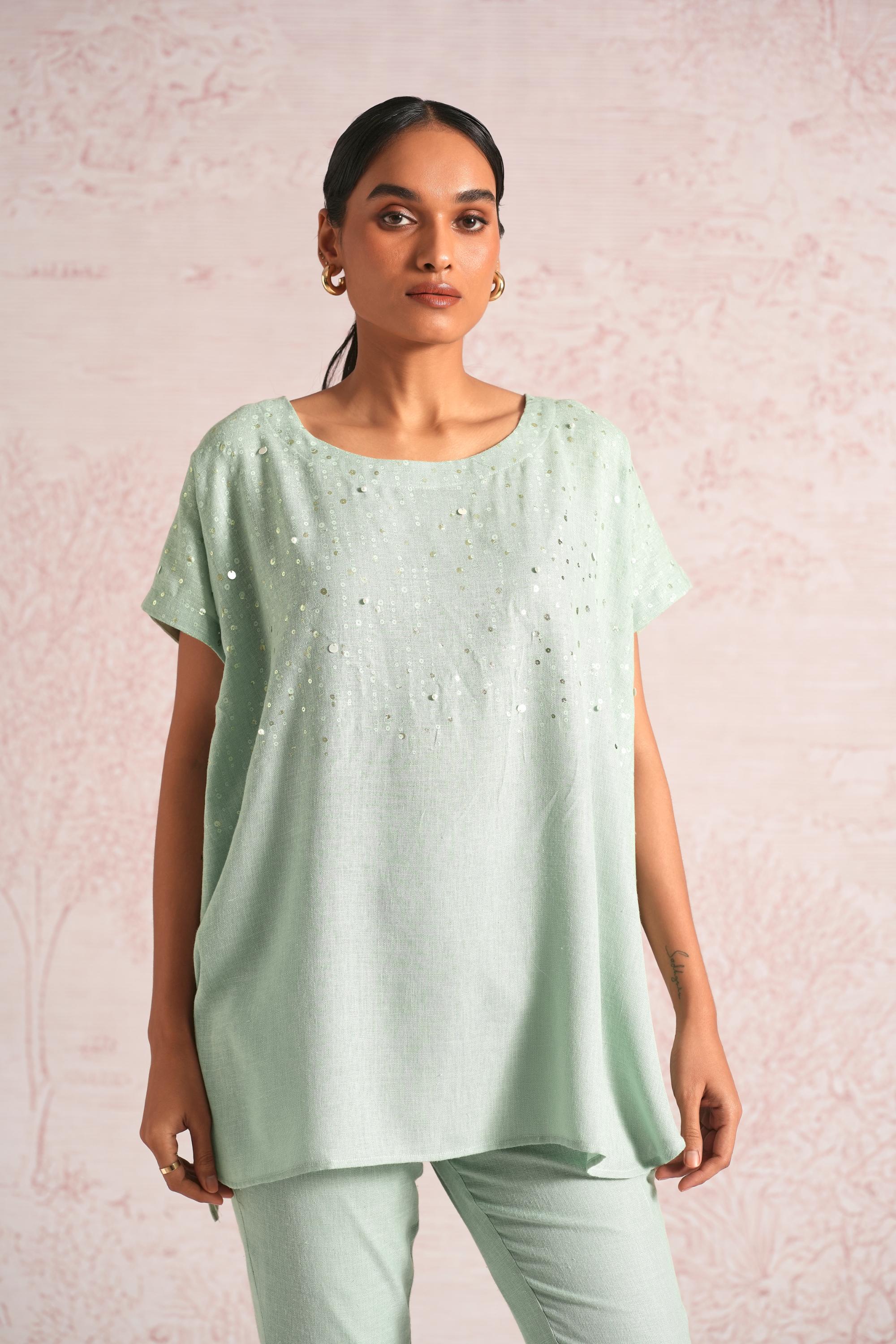 Shimmer Strings Square Co-ord
