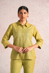 Shimmer Strings Shirt Co-ord
