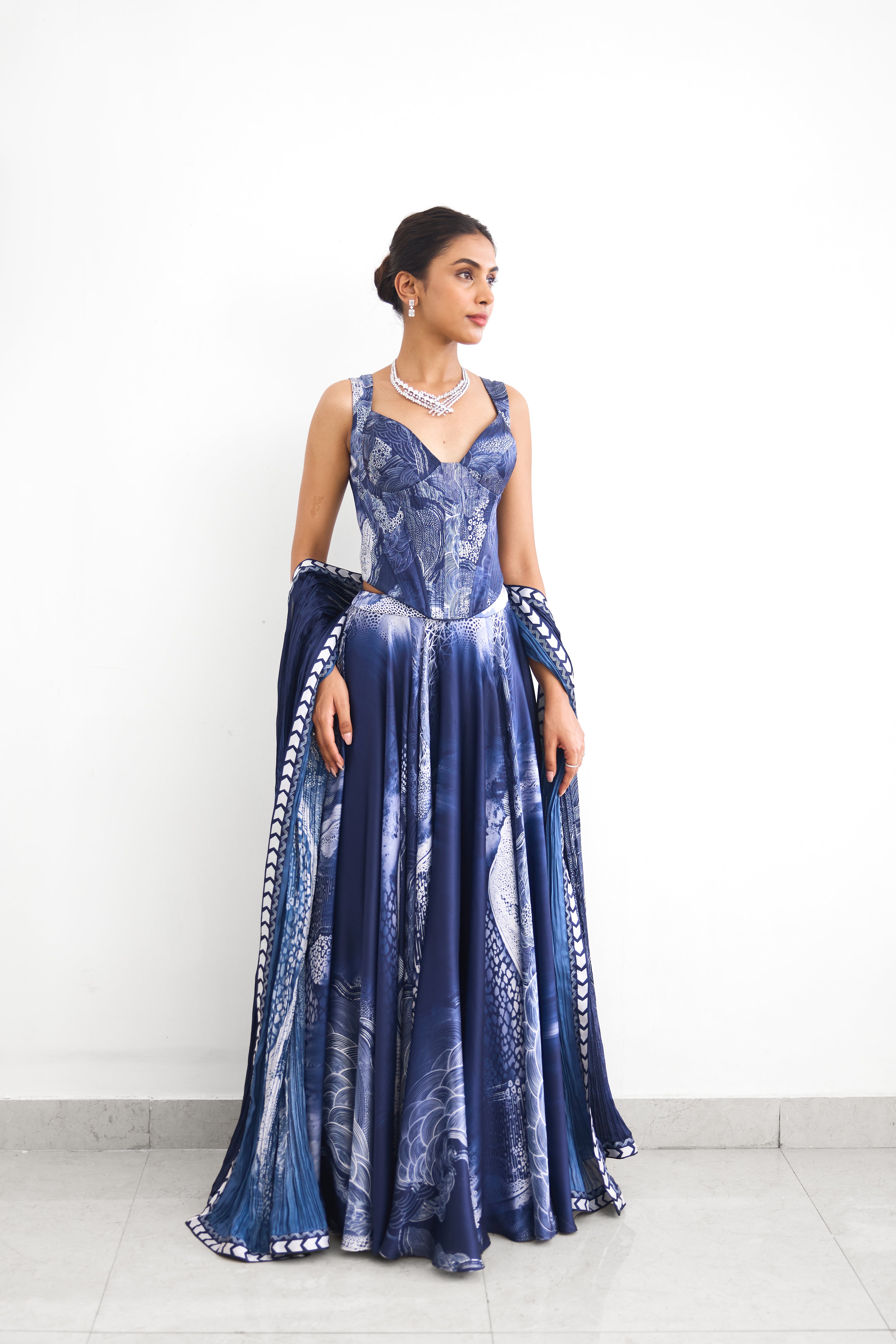 Swirl Lehenga