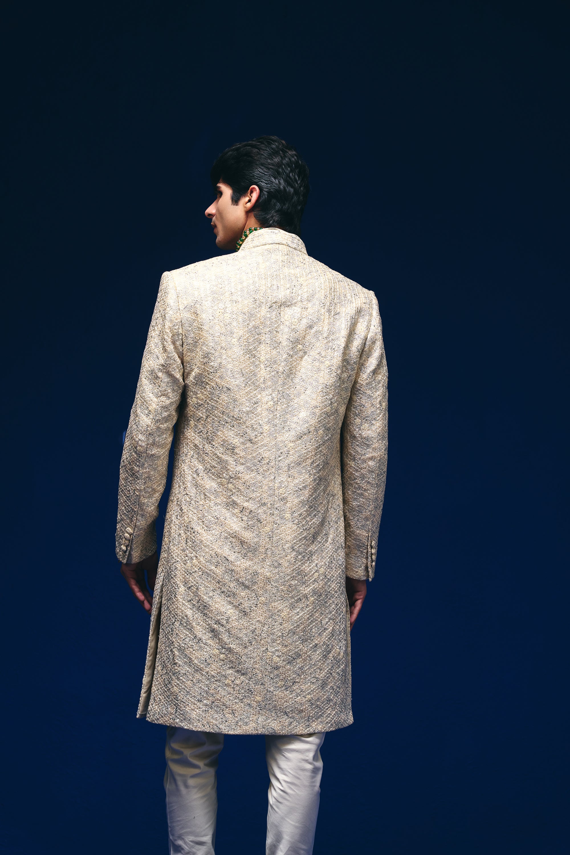 Camellia Achkan Set