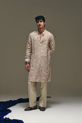 Camellia Nehru Jacket Set