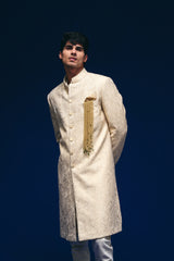 Chintz Achkan Set