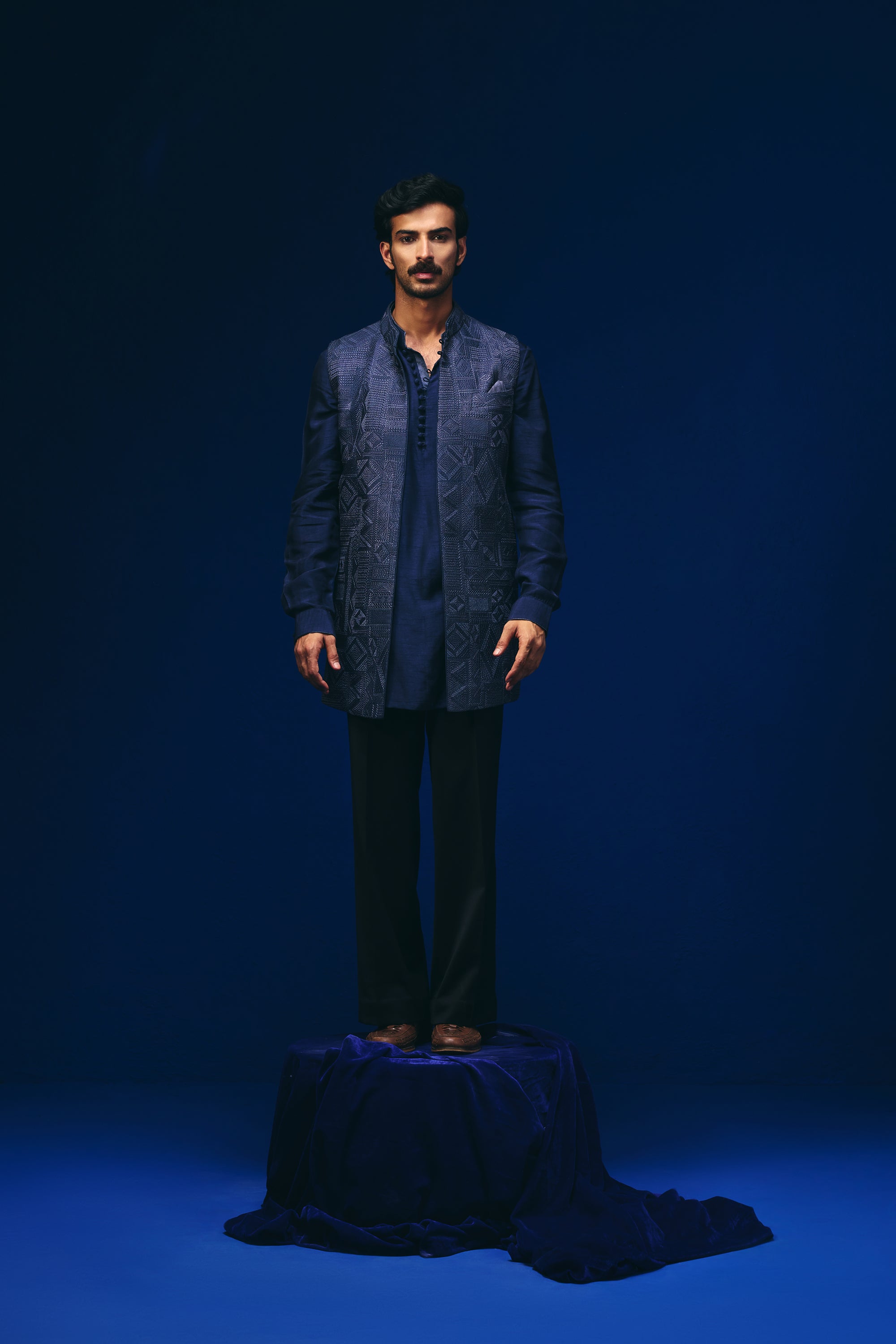 Jibaro Nehru Jacket Set
