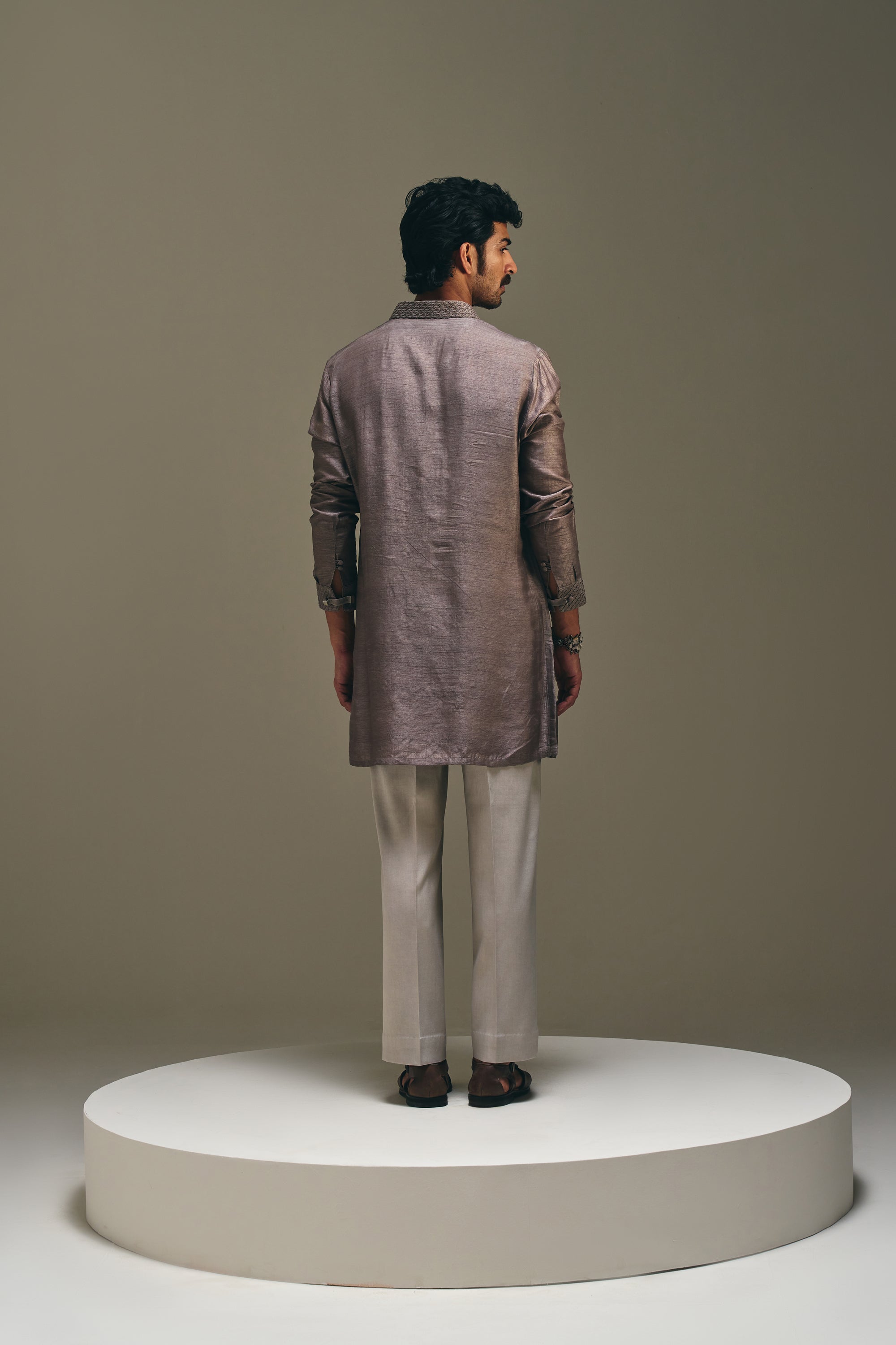 Nest Raw Silk Kurta Set