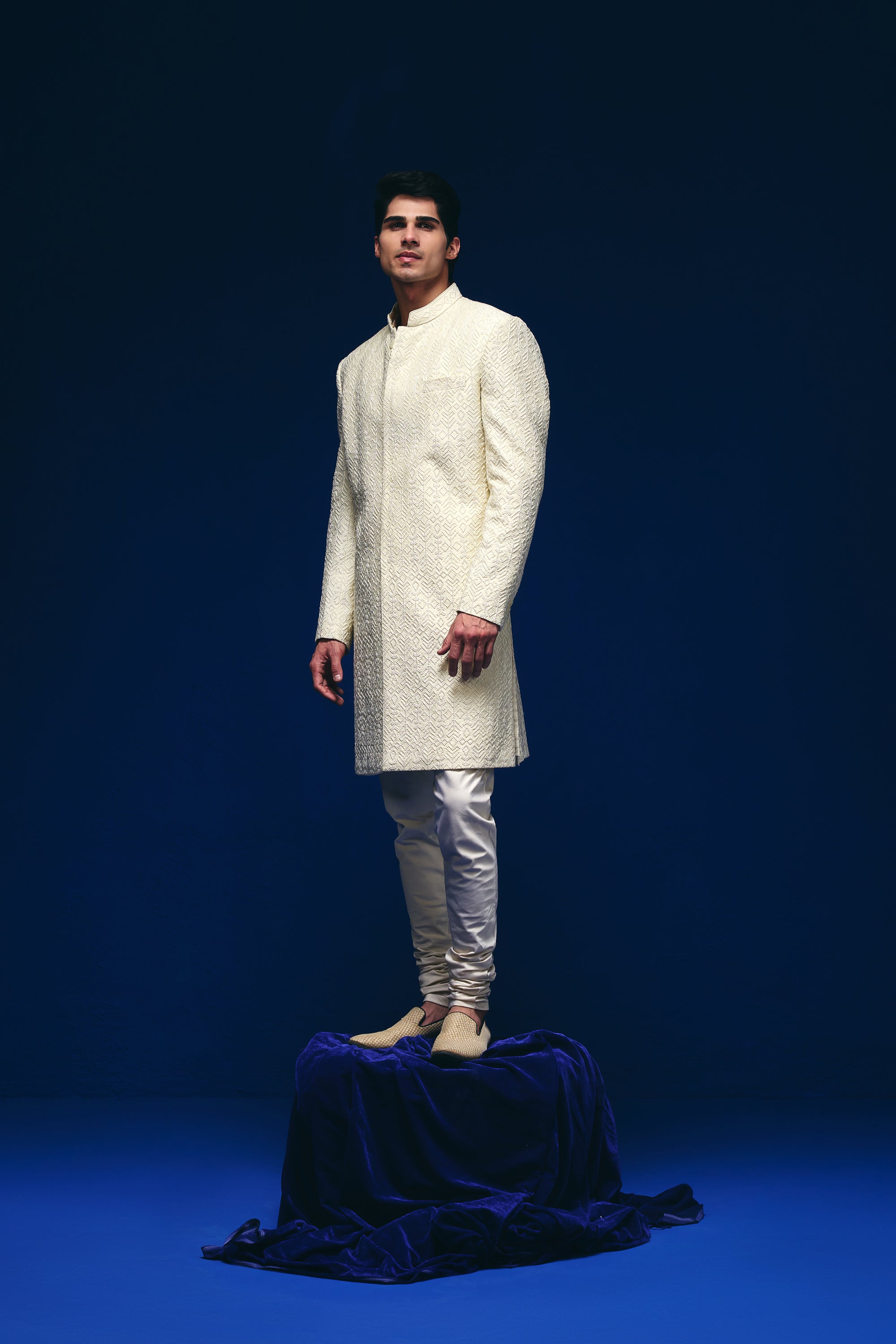 Tribal Knots Achkan Set