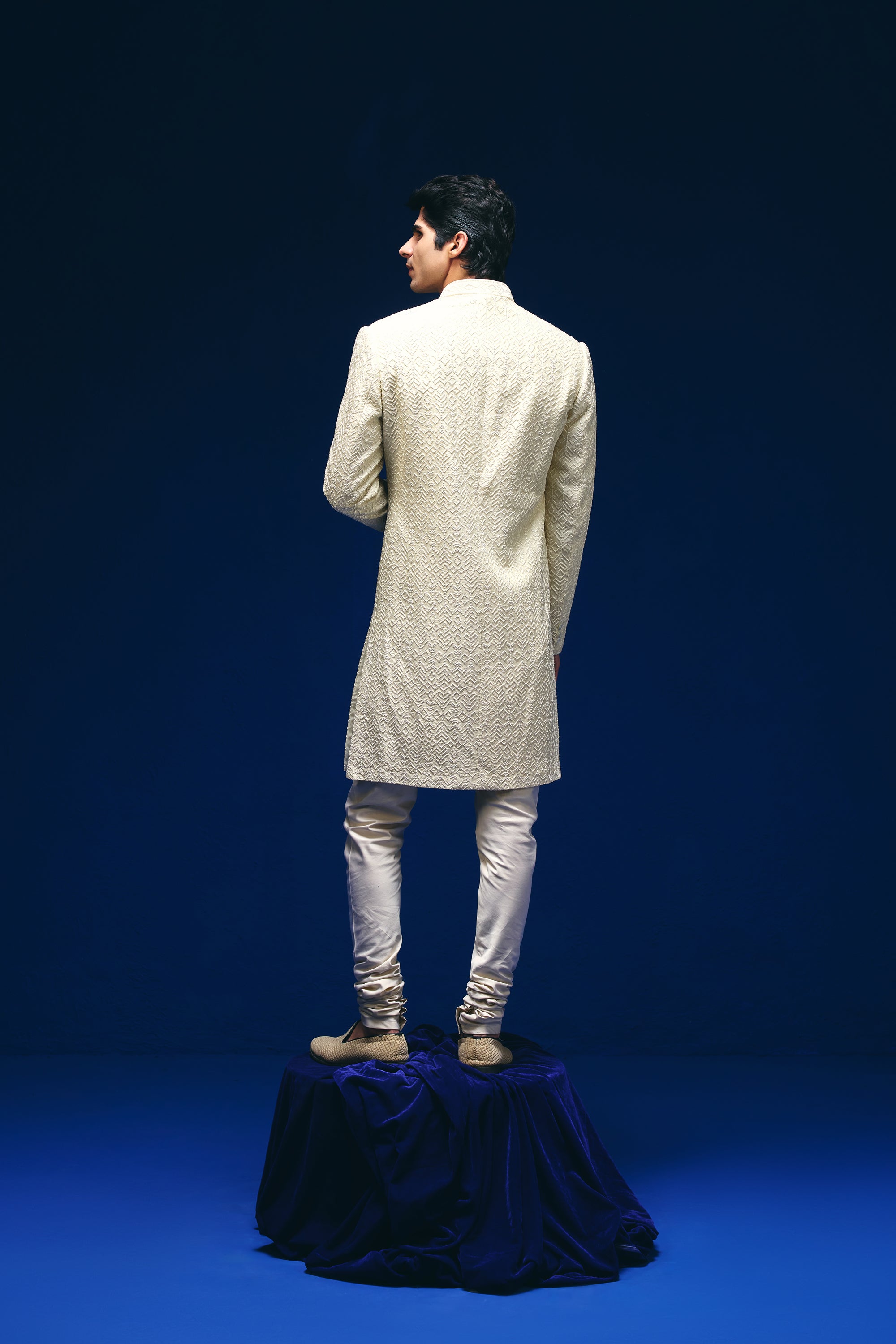 Tribal Knots Achkan Set