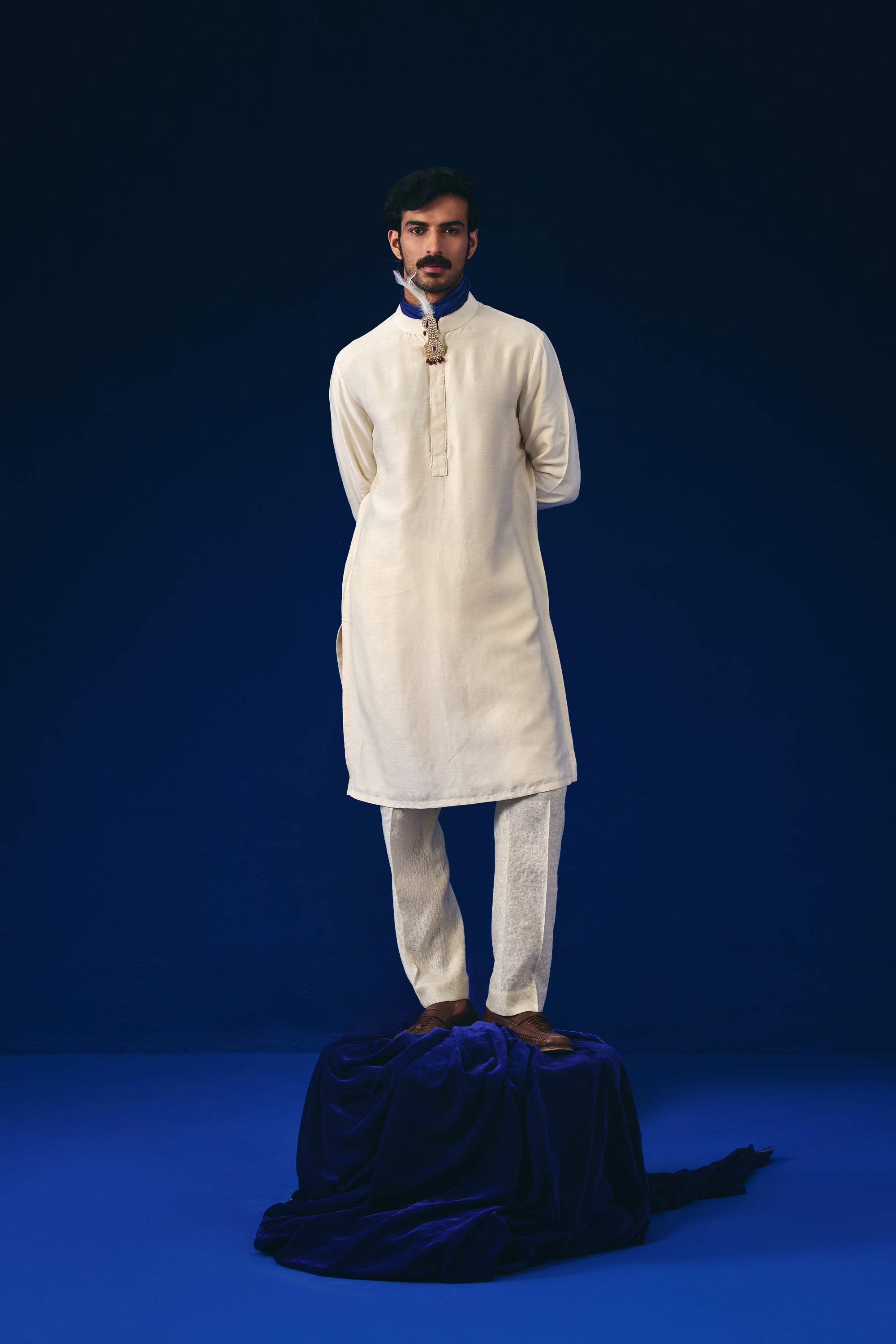 Tribal Knots Achkan Set