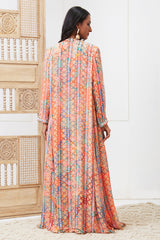 Benazir Embroidered Co-Ord Set With Jacket