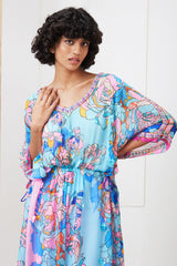 Zaynab Embroidered Maxi dress