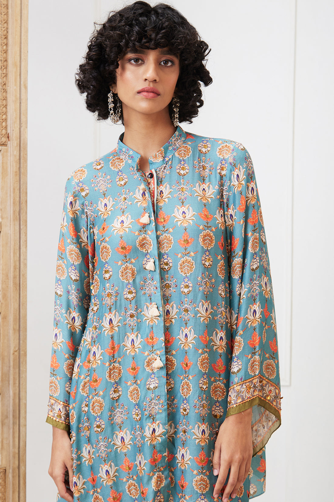 Tabriz Embroidered Co-ord set