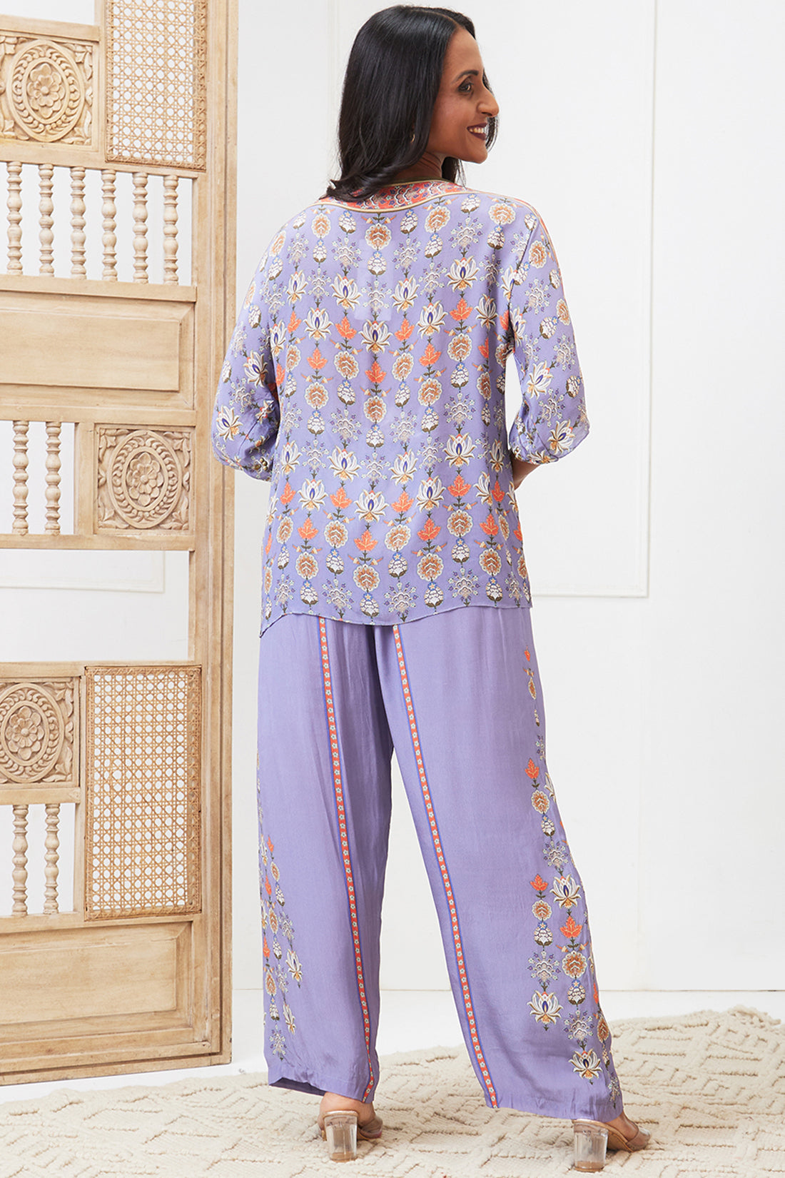 Tabriz Embroidered Co-ord set