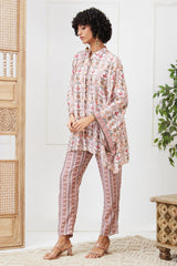 Tabriz Embroidered Co-ord set