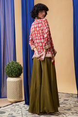 Tabriz Embroidered Palazzo set