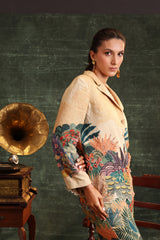 Kaira Embroidered Blazer Set