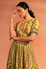 Tamaya Embroidered Lehenga set