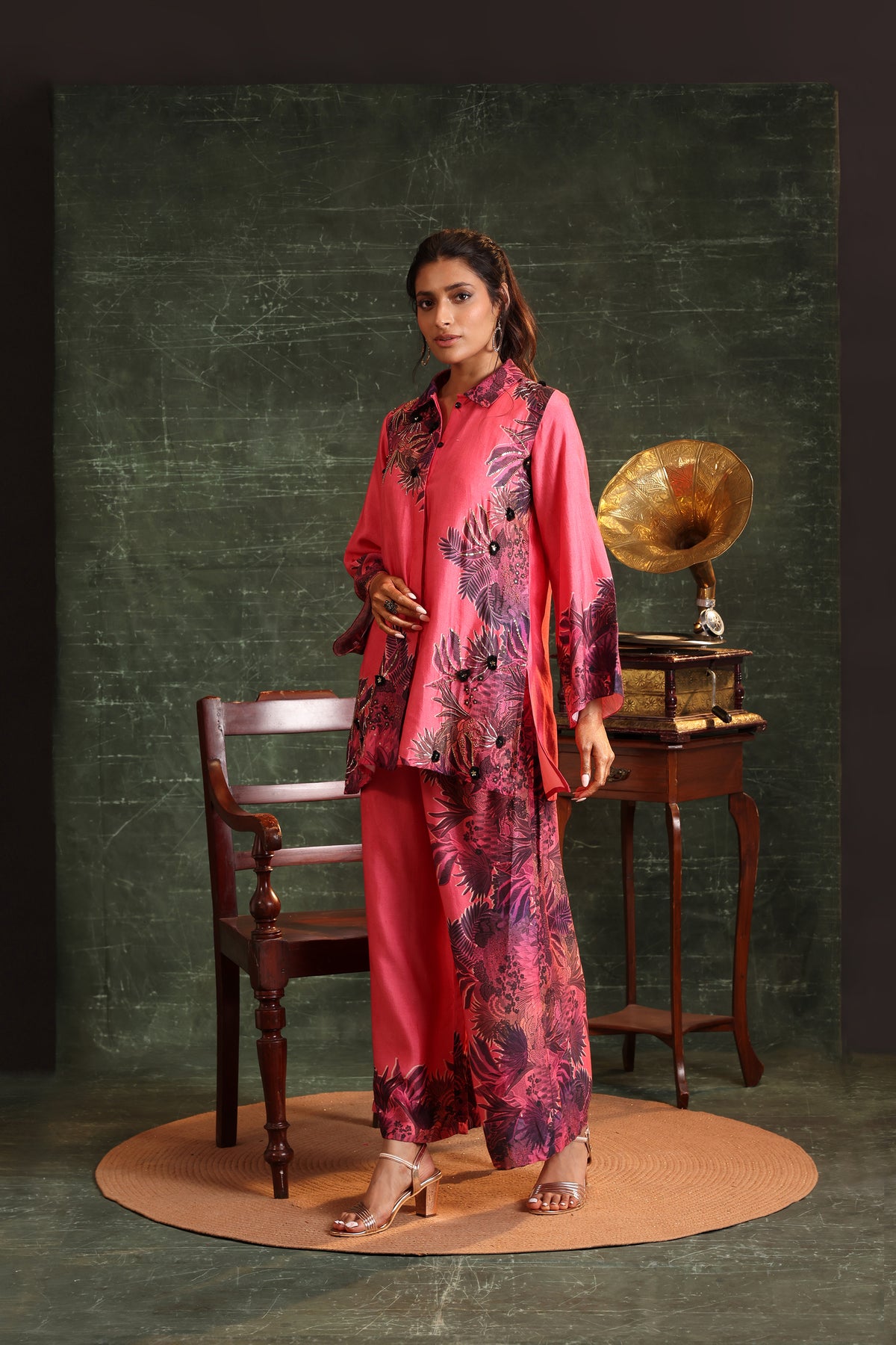 Kaira Embellished Palazzo Set