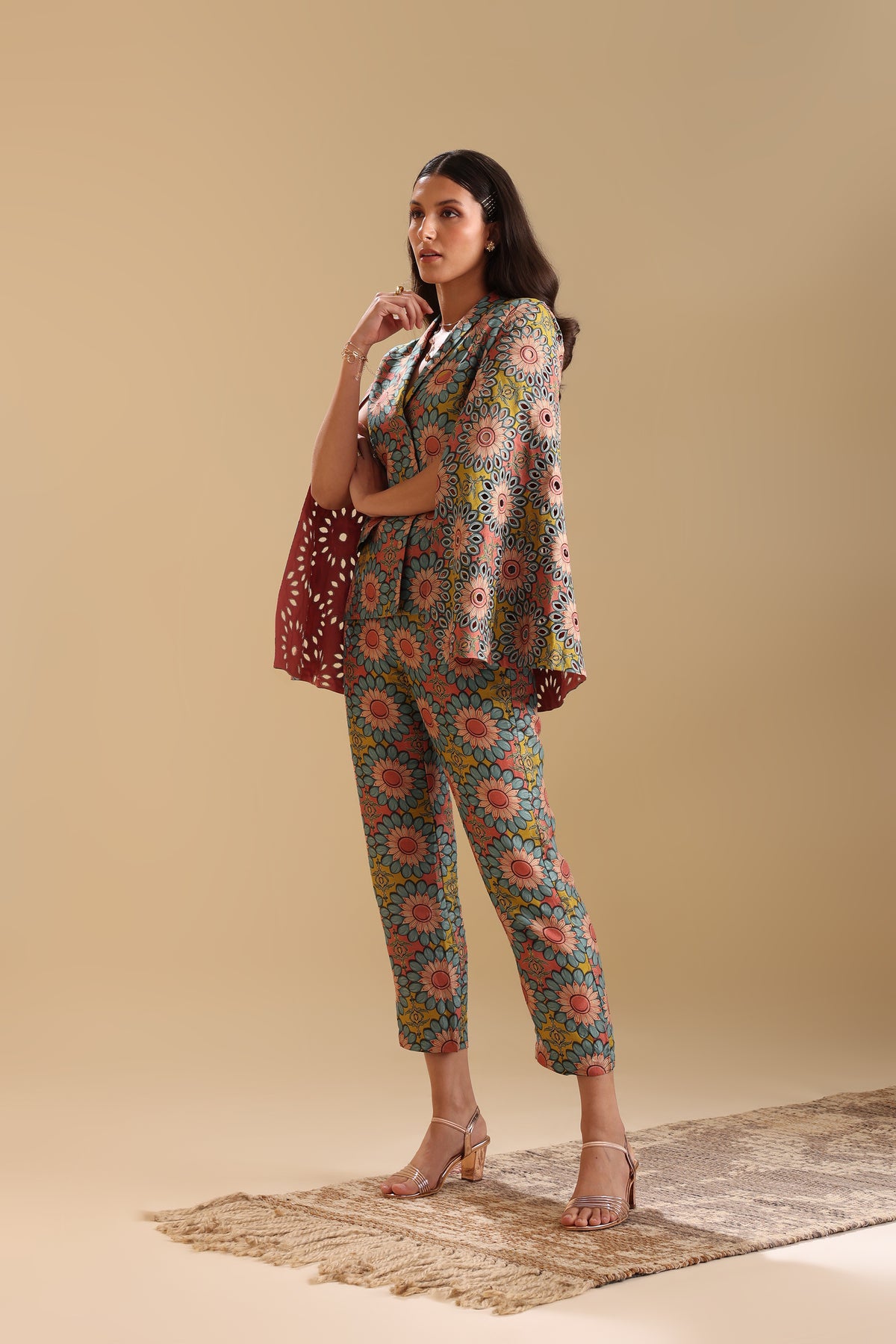 Eraya Embellished Blazer Set