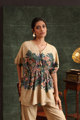 Kaira Embellished Kaftan Set